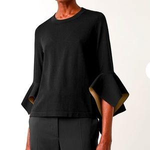 DEEP DISCOUNT! COS Draped sleeve top